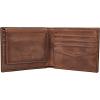 imageFossil Mens Derrick Leather RFIDBlocking Bifold Passcase with Removable Card Case WalletBrown