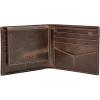 imageFossil Mens Derrick Leather RFIDBlocking Bifold Passcase with Removable Card Case WalletDark Brown