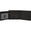 imageFossil Mens Derrick RFIDBlocking Leather Bifold Wallet with Flip ID Window for MenBlack