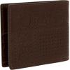 imageFossil Mens Derrick RFIDBlocking Leather Bifold Wallet with Flip ID Window for MenBrown Bandana