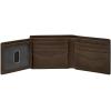 imageFossil Mens Derrick RFIDBlocking Leather Bifold Wallet with Flip ID Window for MenDark Khaki