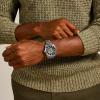 imageFossil Mens Everett Automatic Stainless Steel ThreeHand WatchSilverBlue