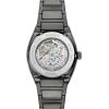 imageFossil Mens Everett Automatic Stainless Steel ThreeHand WatchSmoke Gray