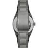imageFossil Mens Everett Automatic Stainless Steel ThreeHand WatchSmoke Gray