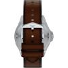 imageFossil Mens Garrett Multifunction TwoTone Stainless Steel WatchBrownGreen