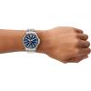 imageFossil Mens Garrett Multifunction TwoTone Stainless Steel WatchTwo ToneBlue
