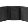 imageFossil Mens Ingram Leather Trifold with ID Window Wallet Brown Model ML3289200Ingram Black