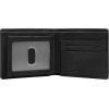imageFossil Mens Leather Bifold Wallet with Flip ID Window for MenHuntington Black