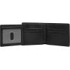 imageFossil Mens Leather Bifold Wallet with Flip ID Window for MenHuntington Black