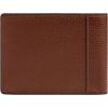 imageFossil Mens Leather Bifold Wallet with Flip ID Window for MenHuntington Brown