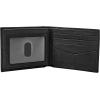 imageFossil Mens Leather Bifold Wallet with Flip ID Window for MenIngram Black