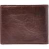 imageFossil Mens Leather Bifold Wallet with Flip ID Window for MenIngram Brown