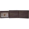 imageFossil Mens Leather Bifold Wallet with Flip ID Window for MenNeel Brown
