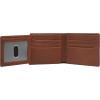 imageFossil Mens Leather Bifold Wallet with Flip ID Window for MenSport Tourer Brown