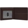 imageFossil Mens Leather Bifold Wallet with Flip ID Window for MenSport Tourer Mink Brown