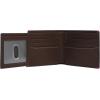imageFossil Mens Leather Bifold Wallet with Flip ID Window for MenSport Tourer Mink Brown