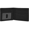 imageFossil Mens Leather Slim Minimalist Bifold Front Pocket Wallet for MenAnderson Black