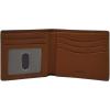imageFossil Mens Leather Slim Minimalist Bifold Front Pocket Wallet for MenAnderson Brown