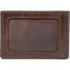 imageFossil Mens Leather Slim Minimalist Bifold Front Pocket Wallet for MenDerrick Dark Brown