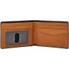 imageFossil Mens Leather Slim Minimalist Bifold Front Pocket Wallet for MenSlate BlackGray