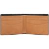 imageFossil Mens Leather Slim Minimalist Bifold Front Pocket Wallet for MenSteven Slate