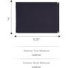 imageFossil Mens Leather Slim Minimalist Bifold Front Pocket Wallet for MenWestover Blue