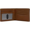 imageFossil Mens Leather Slim Minimalist Bifold Front Pocket Wallet for MenWestover Brown