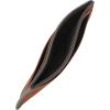 imageFossil Mens Leather Slim Minimalist Card Case Front Pocket WalletBrown Card Case  Keyfob Gift Set