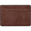imageFossil Mens Leather Slim Minimalist Card Case Front Pocket WalletSteven Medium Brown