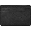 imageFossil Mens Leather Slim Minimalist Card Case Front Pocket WalletSteven Slate Black