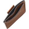 imageFossil Mens Leather Slim Minimalist Card Case Front Pocket WalletWestover Brown