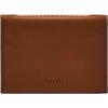 imageFossil Mens Leather Slim Minimalist Card Case Front Pocket WalletWestover Brown Bifold