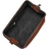 imageFossil Mens Leather Travel Shave Dopp KitCognac