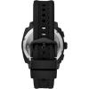 imageFossil Mens Machine Chronograph Stainless Steel WatchBlack Silicone