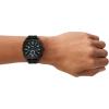 imageFossil Mens Machine Chronograph Stainless Steel WatchBlack Silicone