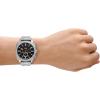 imageFossil Mens Machine Chronograph Stainless Steel WatchSilverBlack