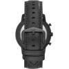 imageFossil Mens Neutra Quartz Stainless Steel and Leather Chronograph WatchBlack Leather