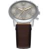 imageFossil Mens Neutra Quartz Stainless Steel and Leather Chronograph WatchBrownSilverGunmetal