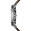 imageFossil Mens Neutra Quartz Stainless Steel and Leather Chronograph WatchSmoke  Brown