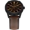 imageFossil Mens Pearson Multifunction Stainless Steel WatchBrownBlack