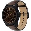 imageFossil Mens Pearson Multifunction Stainless Steel WatchBrownBlack
