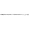 imageFossil Mens Plated Stainless Steel Engravable Personalized Gift ID Chain or Cuff Bracelet for MenDrew Silver ID