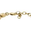 imageFossil Mens Plated Stainless Steel Engravable Personalized Gift ID Chain or Cuff Bracelet for MenGold Curb Chain