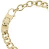 imageFossil Mens Plated Stainless Steel Engravable Personalized Gift ID Chain or Cuff Bracelet for MenGold ID Engravable