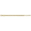 imageFossil Mens Plated Stainless Steel Engravable Personalized Gift ID Chain or Cuff Bracelet for MenGold Large Curb Chain