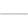 imageFossil Mens Plated Stainless Steel Engravable Personalized Gift ID Chain or Cuff Bracelet for MenHeritage Silver Chain