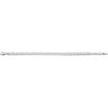 imageFossil Mens Plated Stainless Steel Engravable Personalized Gift ID Chain or Cuff Bracelet for MenHeritage Silver Link