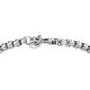 imageFossil Mens Plated Stainless Steel Engravable Personalized Gift ID Chain or Cuff Bracelet for MenKnox Silver ID