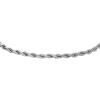 imageFossil Mens Plated Stainless Steel Engravable Personalized Gift ID Chain or Cuff Bracelet for MenSilver Twist