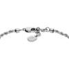 imageFossil Mens Plated Stainless Steel Engravable Personalized Gift ID Chain or Cuff Bracelet for MenSilver Twist